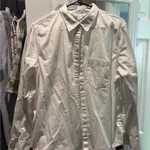 Women’s Classic White Button-Down Shirt